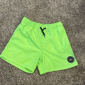 Boys Quicksilver swim trunks